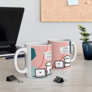 Flork Meme coffee Mug, Quote funny patient cup, Nerd coffee cup, estados de animo con cafe y sin Cafe